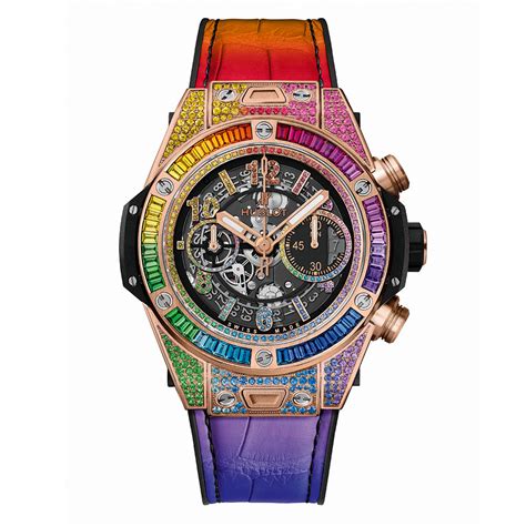 hublot big bang rainbow king gold|hublot big bang rainbow.